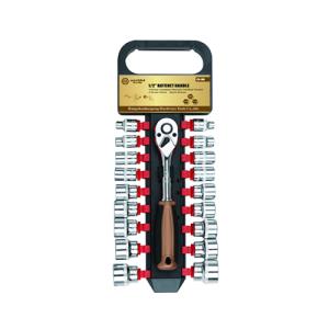 HG-016-19 set of 10MM chrome vanadium steel socket wrench set