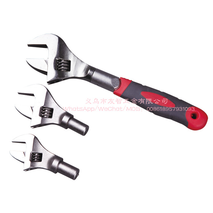 The four pieces of adjustable head wrench are of high quality and easy to use.