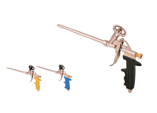 
	Foam gun, aluminum alloy/zinc&nbsp;alloy body, nickel plated