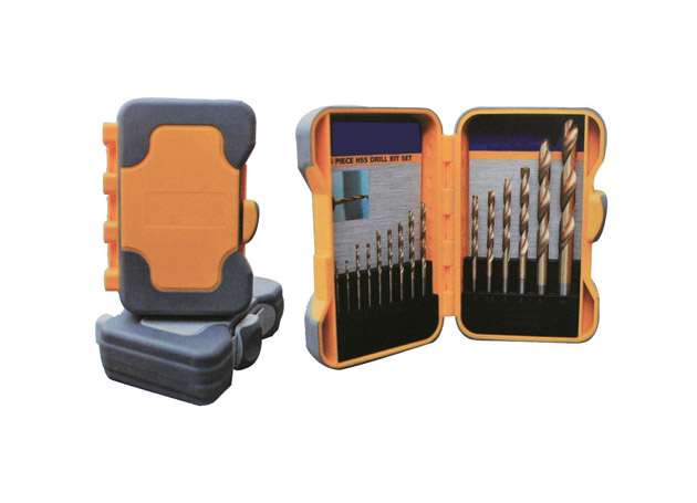 
	15pcs Twist drill bits set, Titanium plated surface