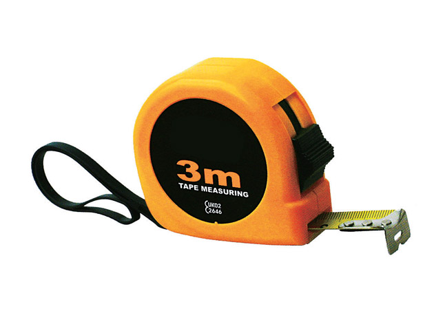 
	Tape measure
	Size: 13mm&times;3m, 16mm&times;3m, 19mm&times;5m,
	25mm&times;5m, 25mm&times;7.5m