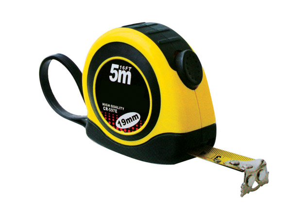 
	Tape measure with self-lock button
	Size: 16mm&times;2m, 16mm&times;3m, 16mm&times;3.5m,
	19mm&times;5m, 25mm&times;5m, 25mm&times;5.5m,
	25mm&times;7.5m, 25mm&times;8m
