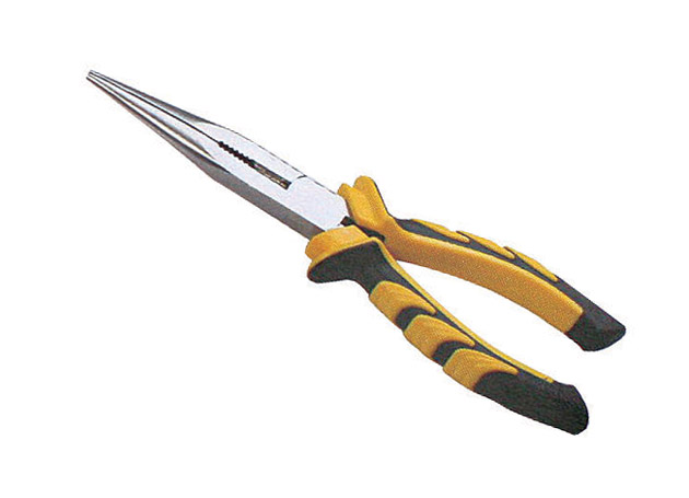 Germany type long nose pliers, nickel&ndash; iron alloy plated surface
Size: 6&rdquo;, 7&rdquo;, 8&rdquo;