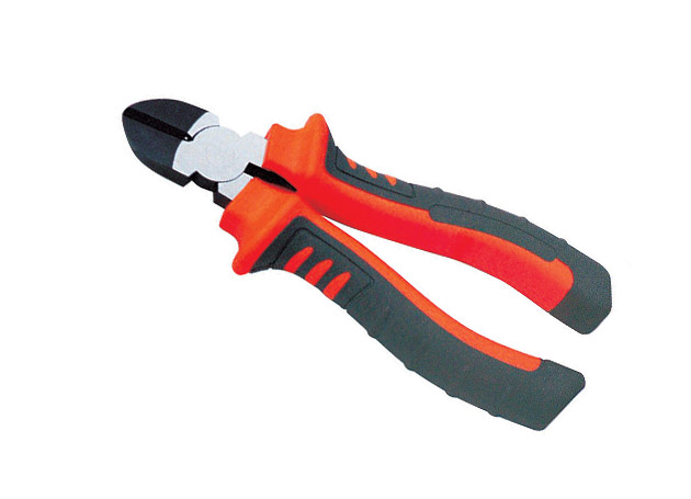 Germany type diagonal cutting pliers,
black and machine grinding surface
Size: 6”, 7”, 8”