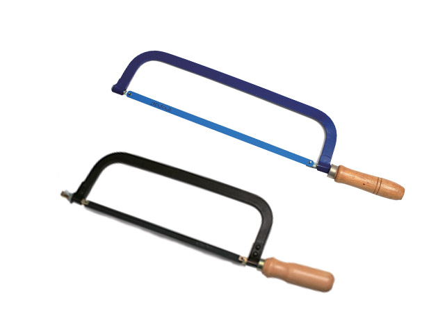 
	Hacksaw &nbsp;frame &nbsp;with &nbsp;wooden handle