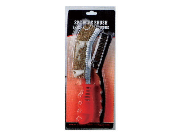 
	Knife brush set
	1pc knife brush: 245MM
	1pc wire brush: 9&rdquo;