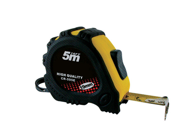 
	
	Tape measure with easy-lock button
	Size: 16mm&times;2m, 16mm&times;3m, 16mm&times;3.5m,
	19mm&times;5m, 19mm&times;5.5m, 25mm&times;5m,
	25mm&times;7.5m, 25mm&times;8m
	&nbsp;