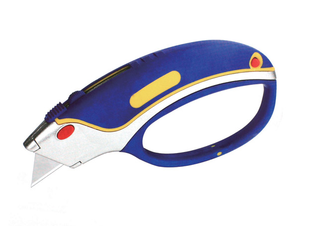 
	Paper knife
	Press the button to release/reload the blade
	Blade storage with 5pcs blades
	Blade size: 19mm