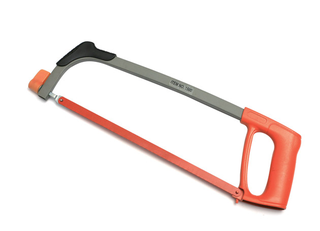 
	Square tubular hacksaw frame with Aluminum