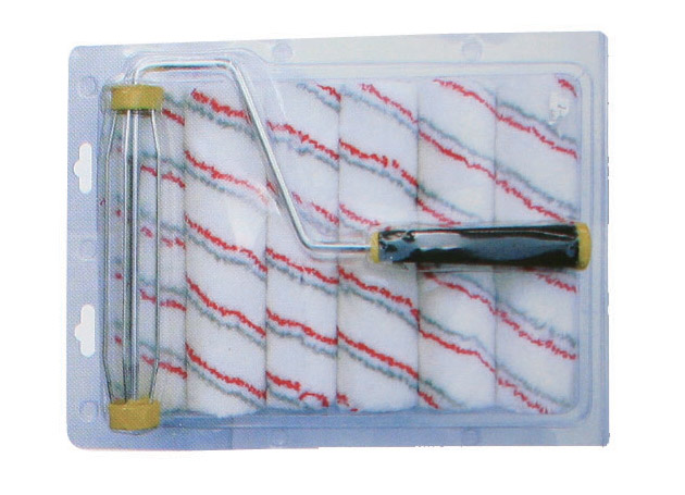 
	Acrylic roller set
	Contents:
	1pc cage Roller Frame
	6pc acrylic roller
	Size:10&rdquo;